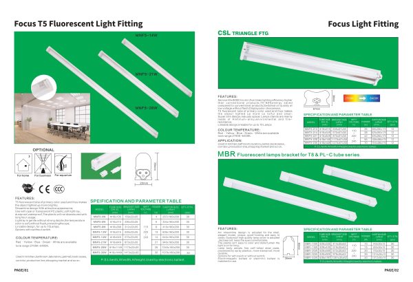 Focus T5 Fluorescent Light Fitting - Image 2